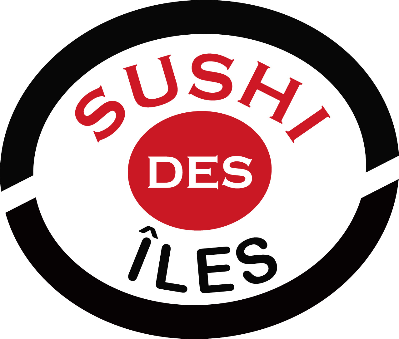 Logo sushi des îles